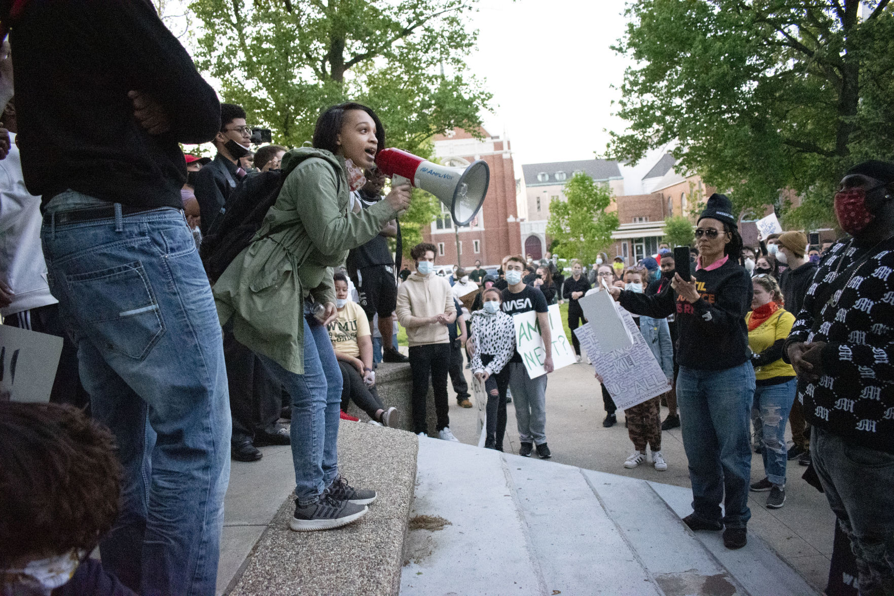 Protest mother